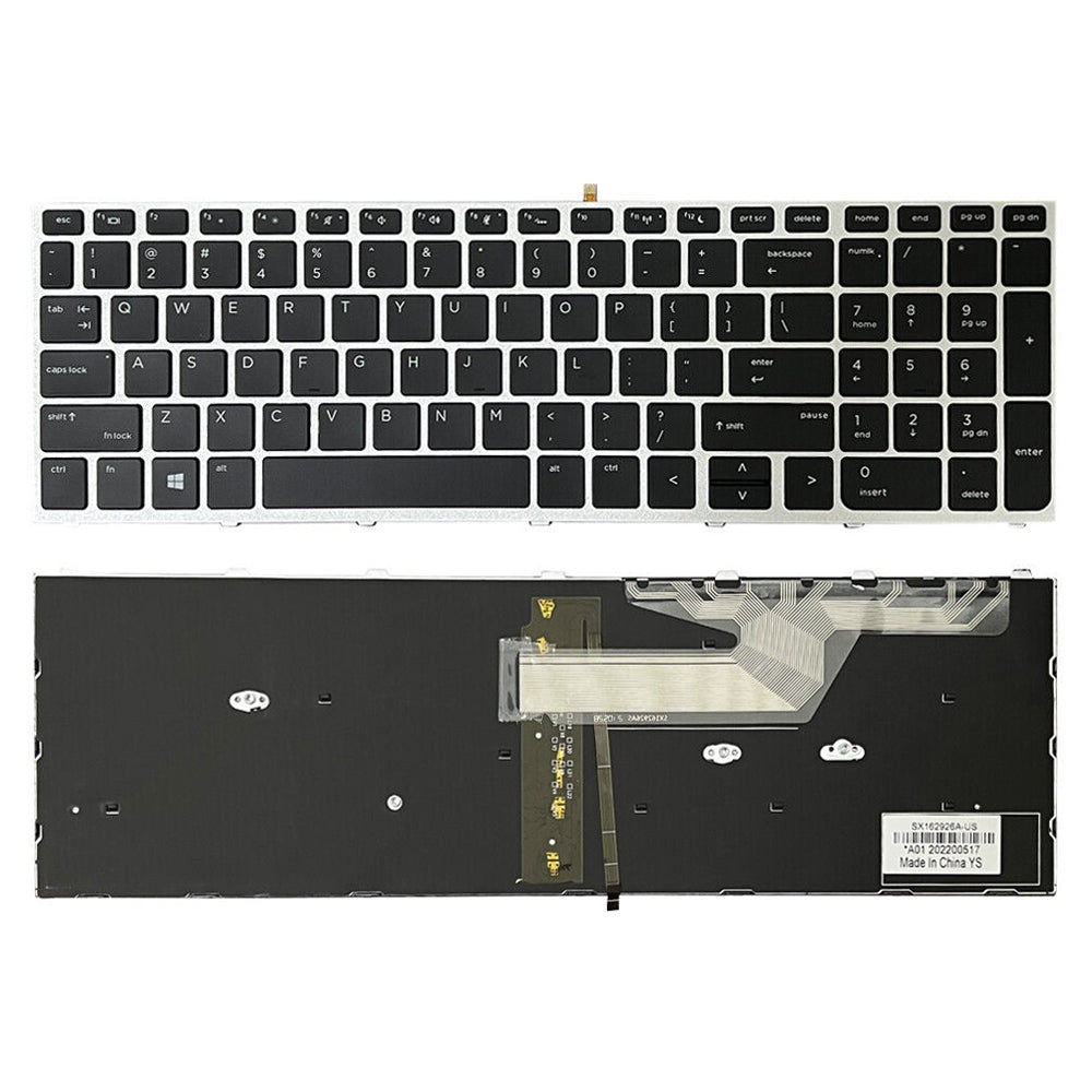 Teclado Completo US Version HP ProBook 650 G4