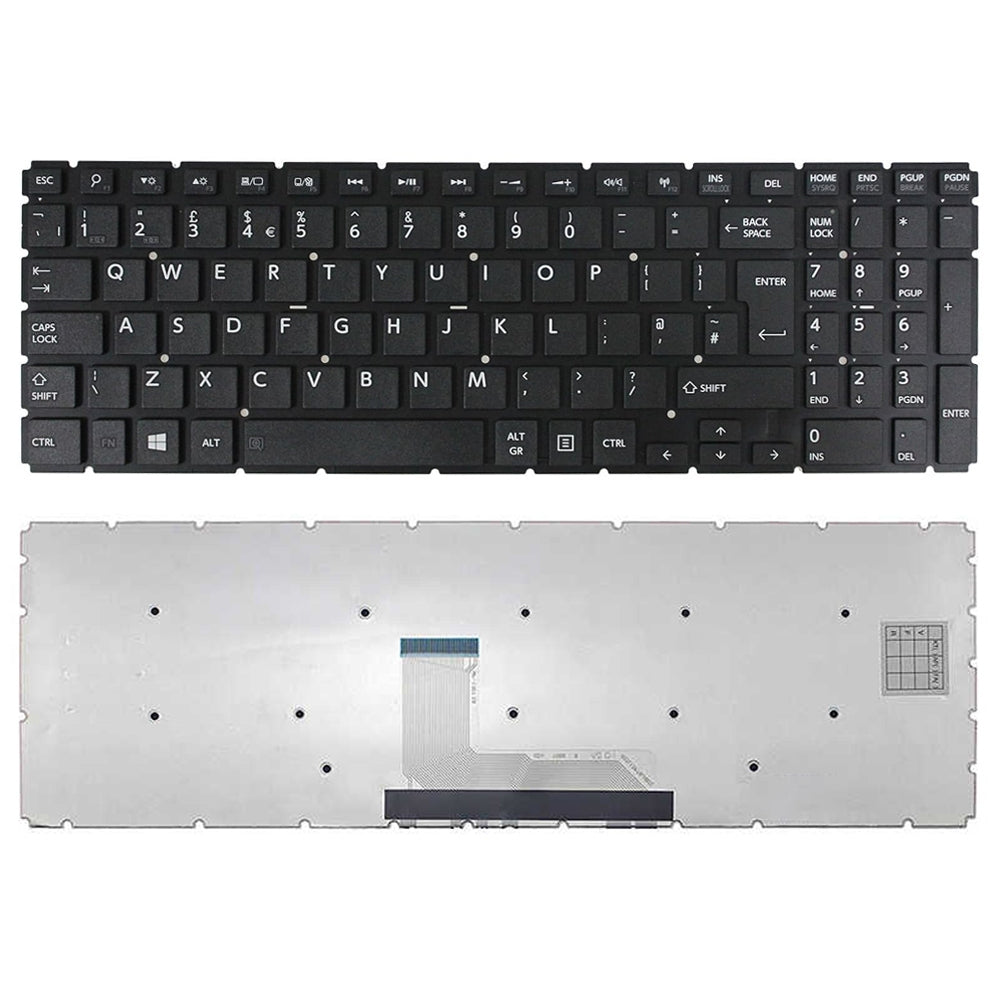 Full Keyboard with Backlight US Version Toshiba L50-BX