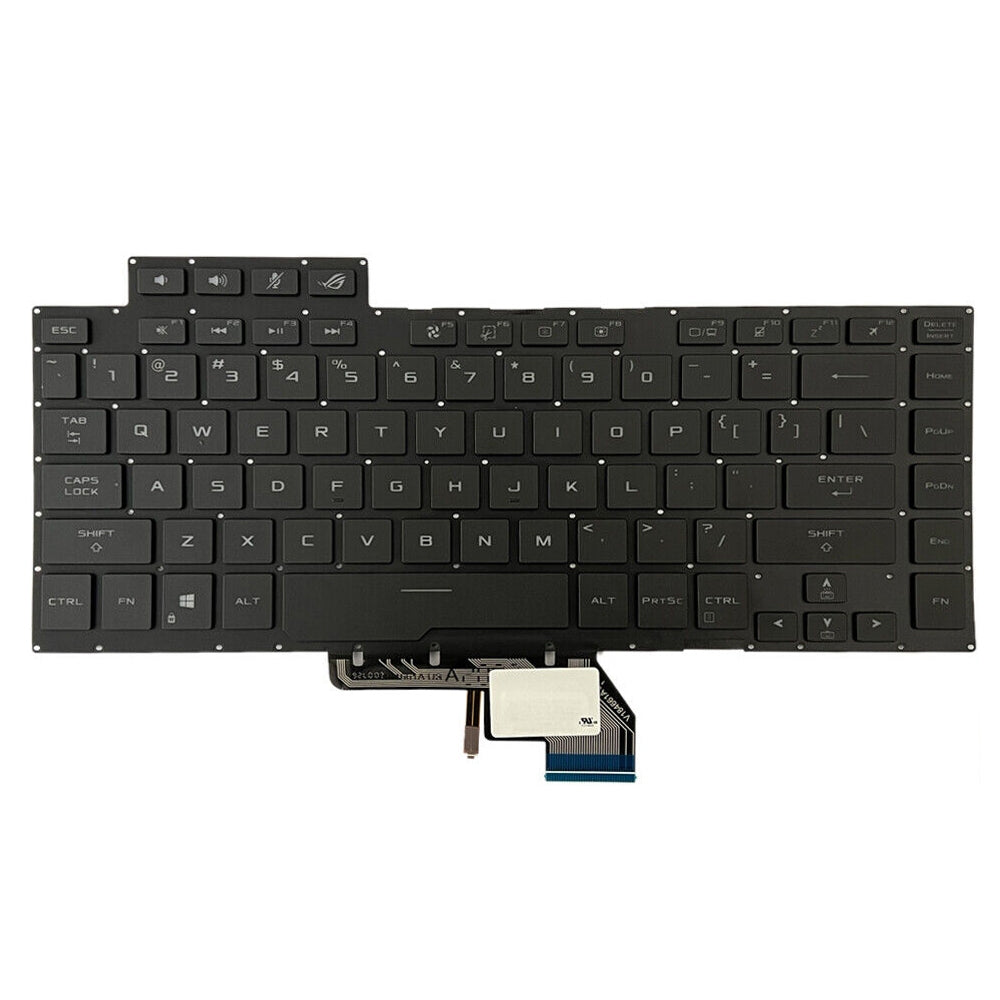 Full Keyboard with Backlight US Version Asus ROG GU502G GU502GV GU502GU White Light