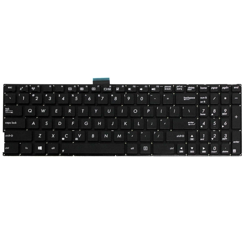 Full Keyboard with Backlight US Version Asus X553 Black