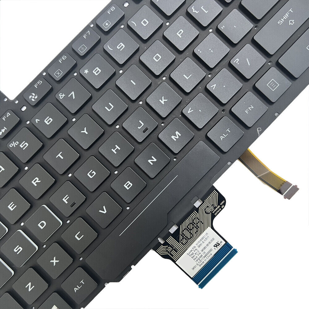 Full Keyboard with Backlight US Version Asus GL504 GL504GV GL504G GL504GM Black
