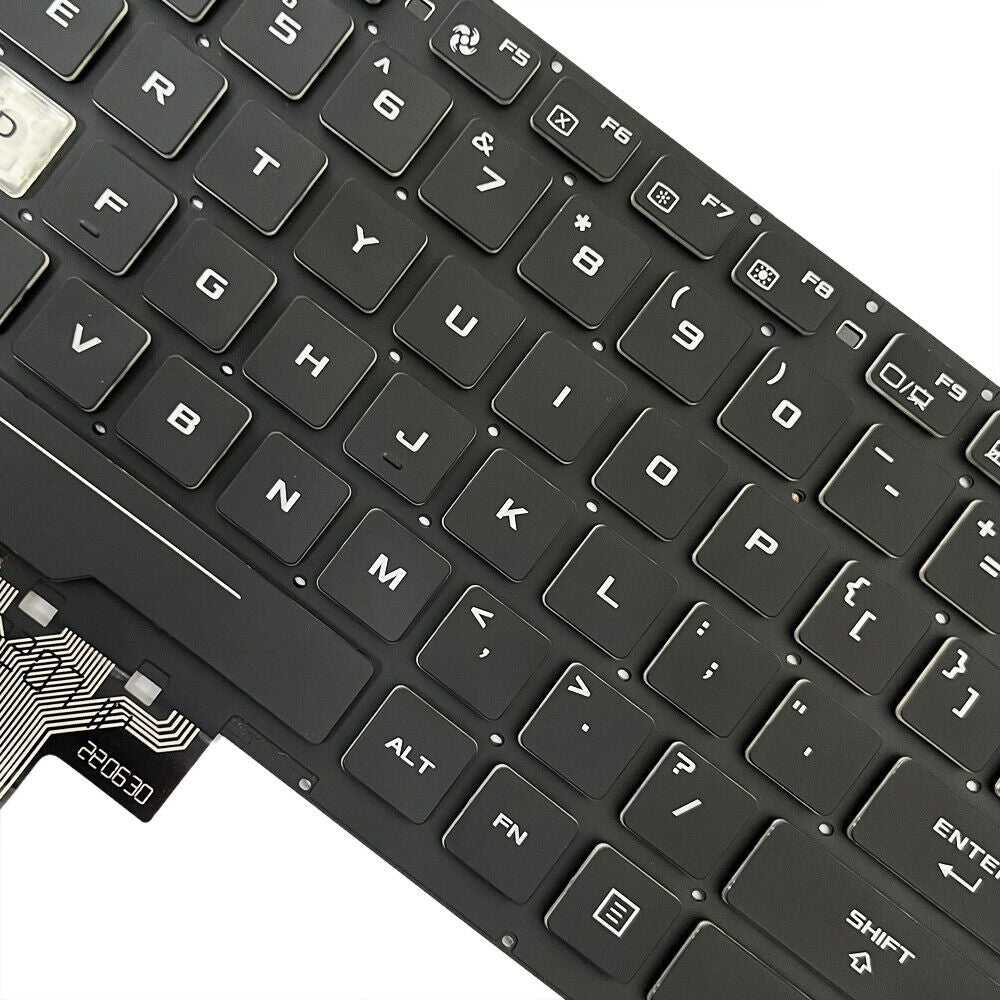 Full Keyboard with Backlight US Version Asus Gaming FX505D FX505DY FX505DD Black