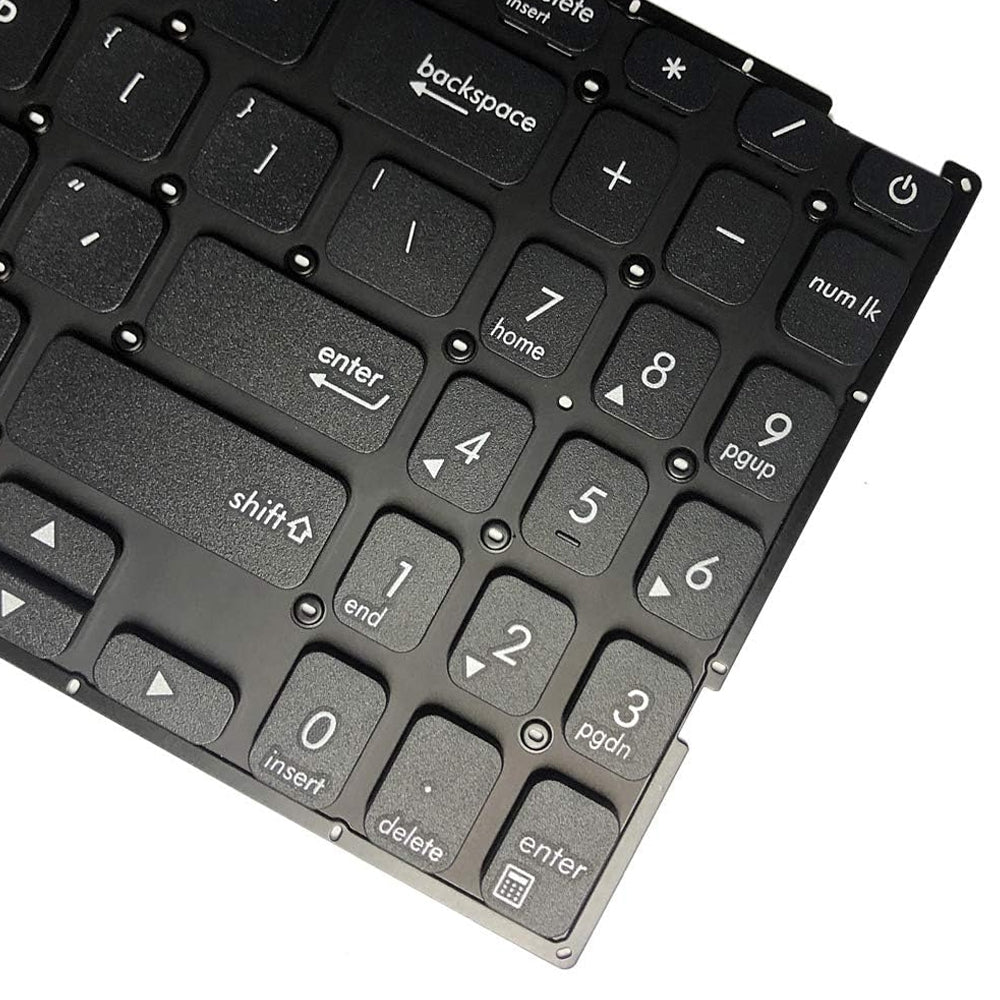 Full Keyboard with Backlight US Version Asus Vivobook X512 X512FA X512DA Black
