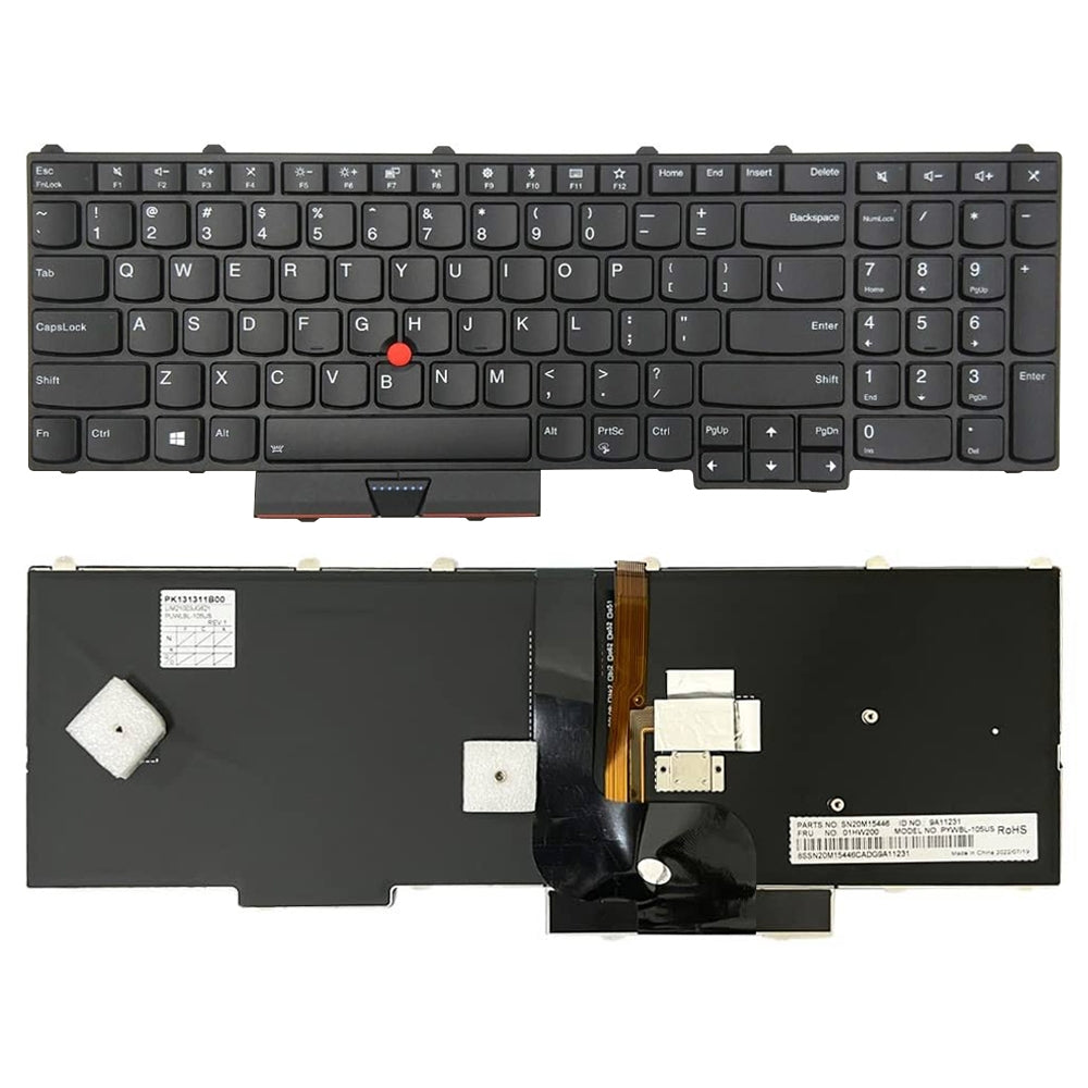 Teclado Completo con Retroiluminacion US Version Lenovo ThinkPad P50 P51 P70 P71