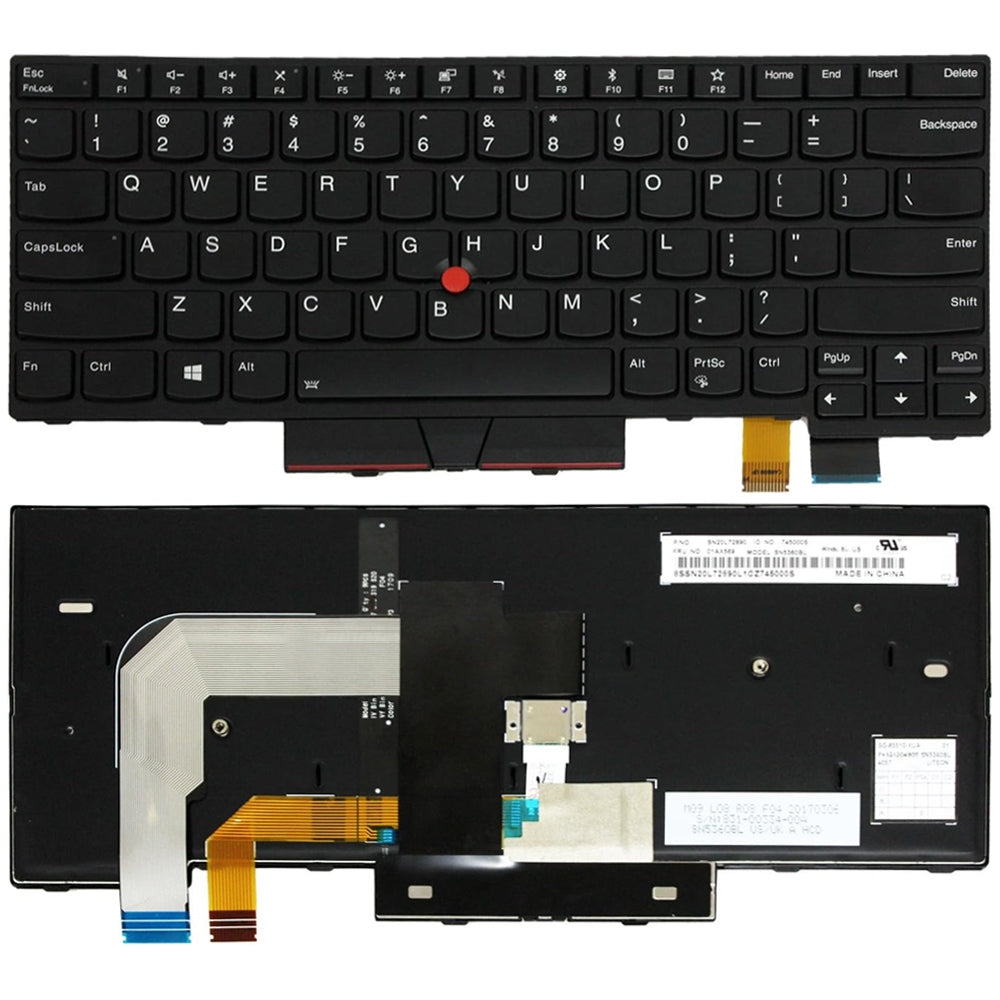 Lenovo T470 Complete Keyboard 01AX569