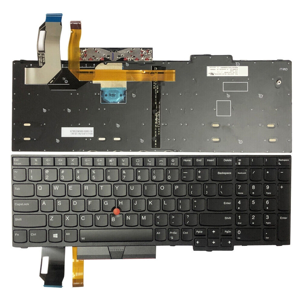 Full Keyboard with Backlight Lenovo Thinkpad E580 E585 L580 E590
