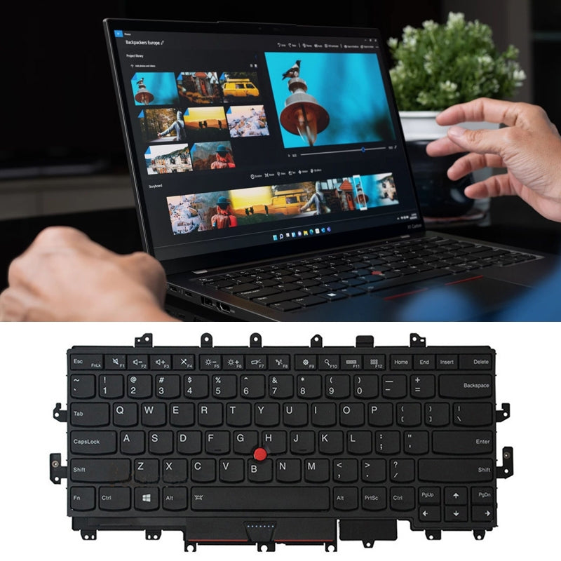 Full Keyboard with Backlight Lenovo IBM ThinkPad X1 / Yoga X1C 4th