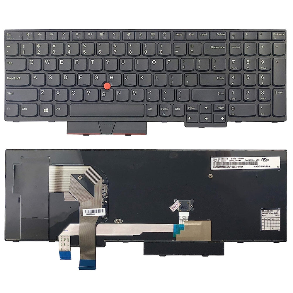 Clavier complet Lenovo ThinkPad T570