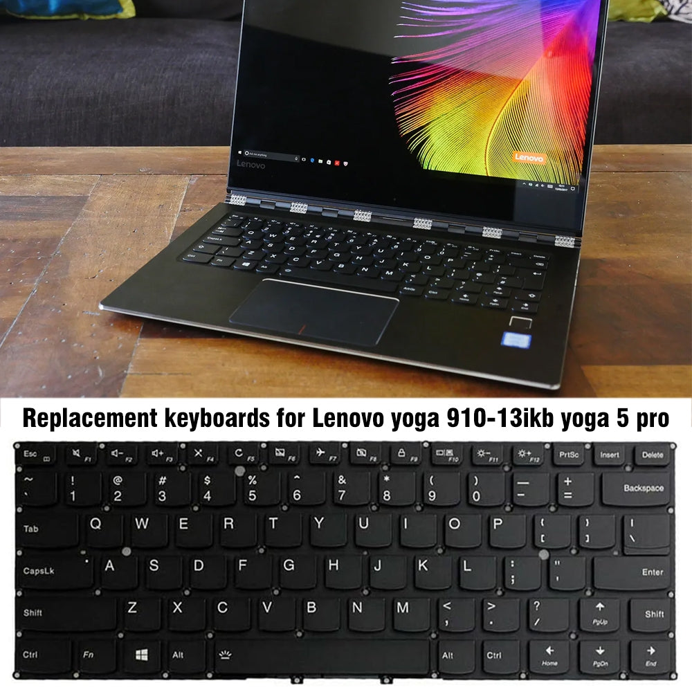 Teclado Completo con Retroiluminacion Lenovo Yoga 910-13JKB / Yoga 5 Pro