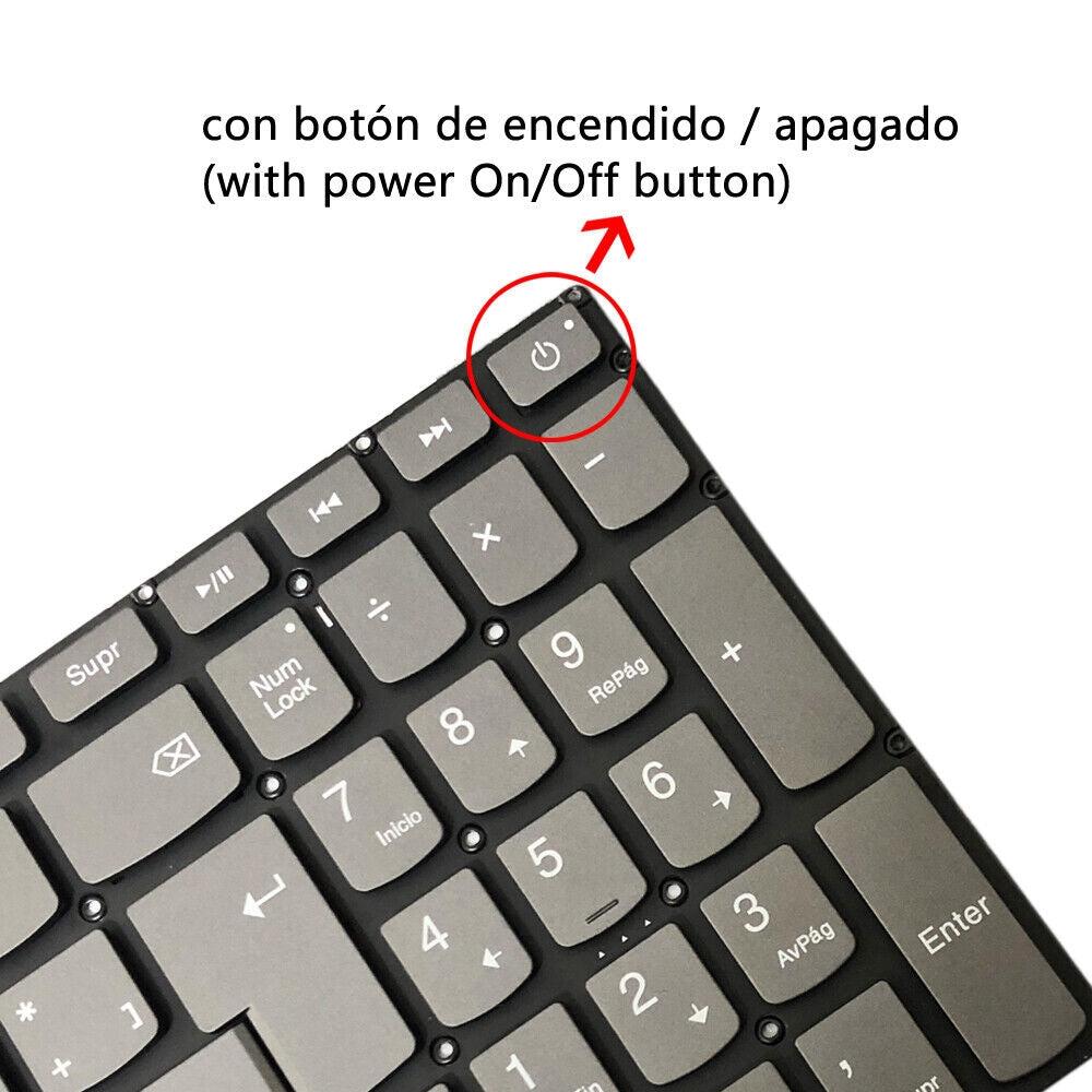 Full Keyboard with Backlight US Version Lenovo Ideapad 320-15ABR / 320-15AST