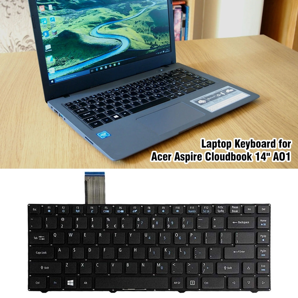 Acer Aspire Cloudbook 14 A01 Full Keyboard