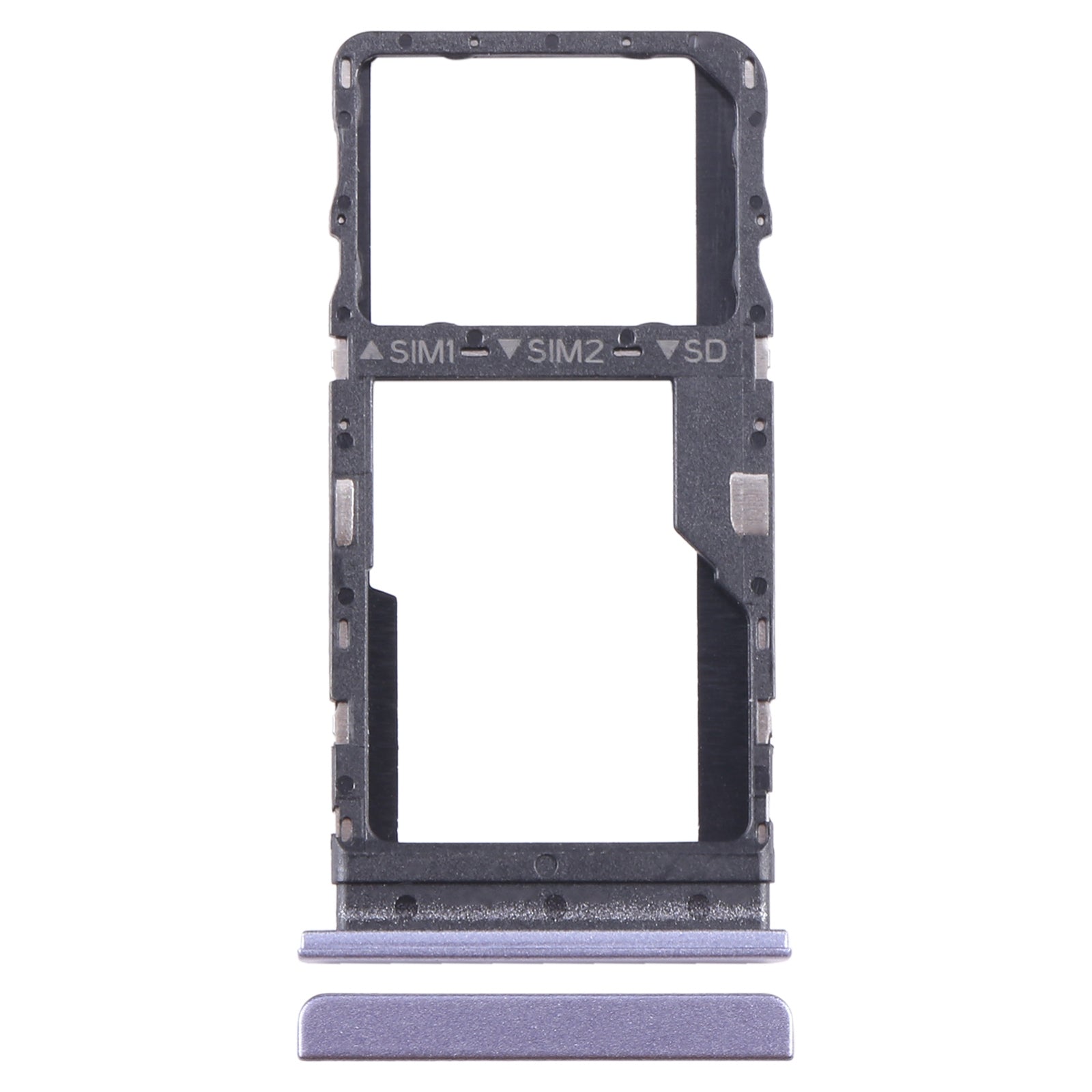 SIM / Micro SD Holder Tray TCL 40 R Purple