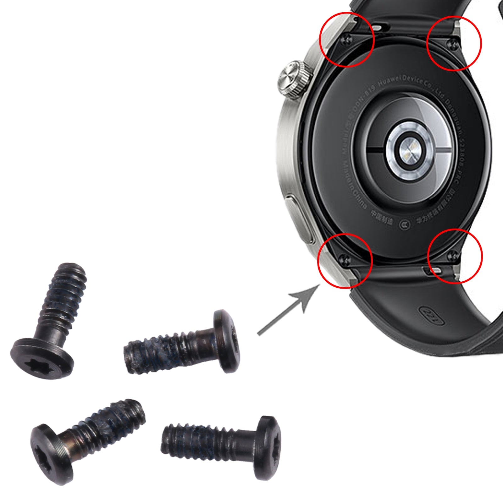 Huawei Watch 3 Pro Back Cover Screws Pack