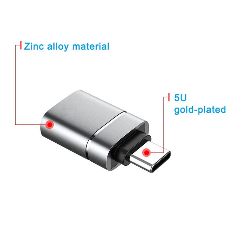 XQ-ZH009 Type-C / USB-C to USB 3.0 OTG Adapter