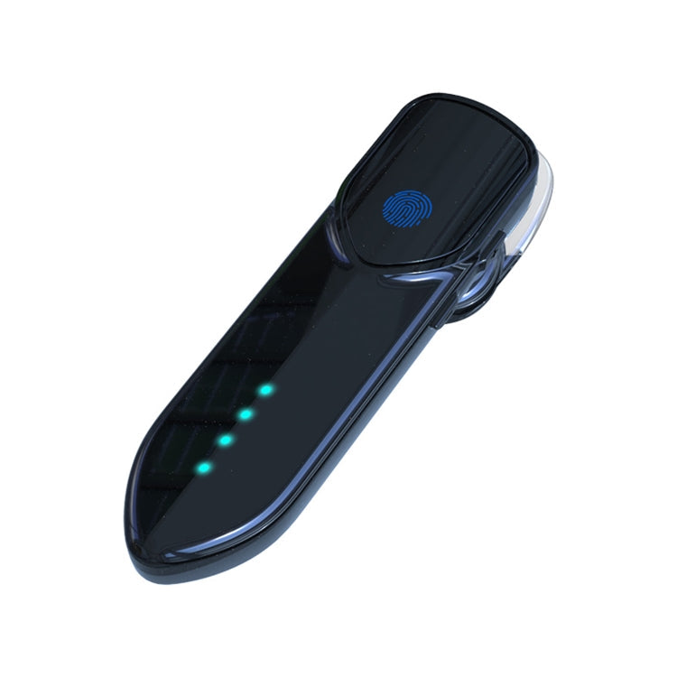 Casque Bluetooth V19S Bluetooth 5.0 Business Style Touch avec empreinte digitale (Noir)