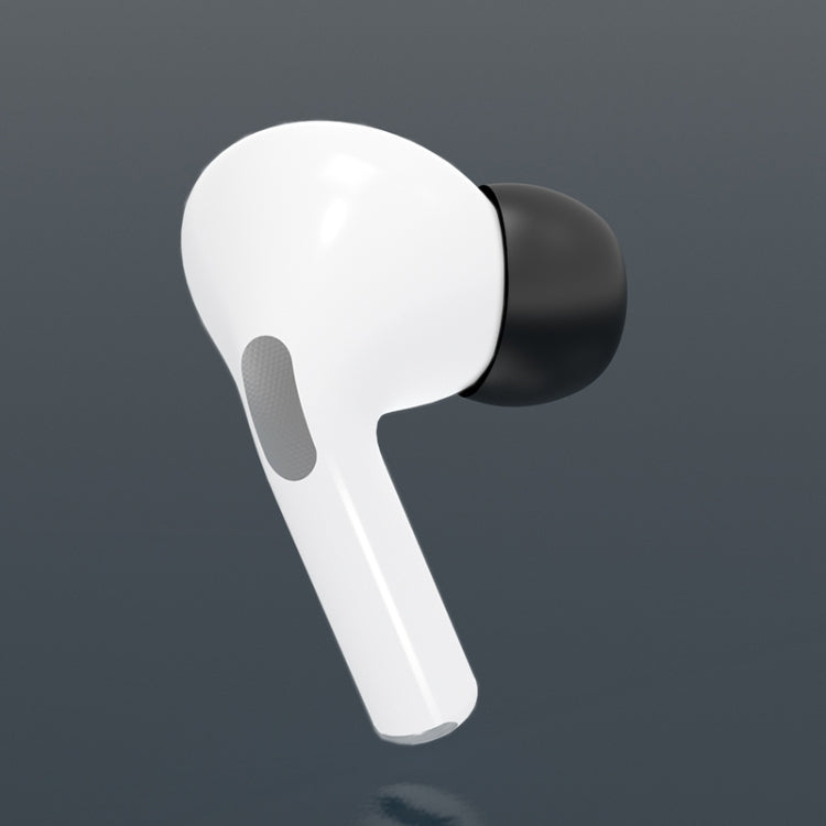 12 Stück kabellose Kopfhörer, austauschbare Memory Foam-Ohrstöpsel für AirPods Pro mit Aufbewahrungsbox (schwarz)