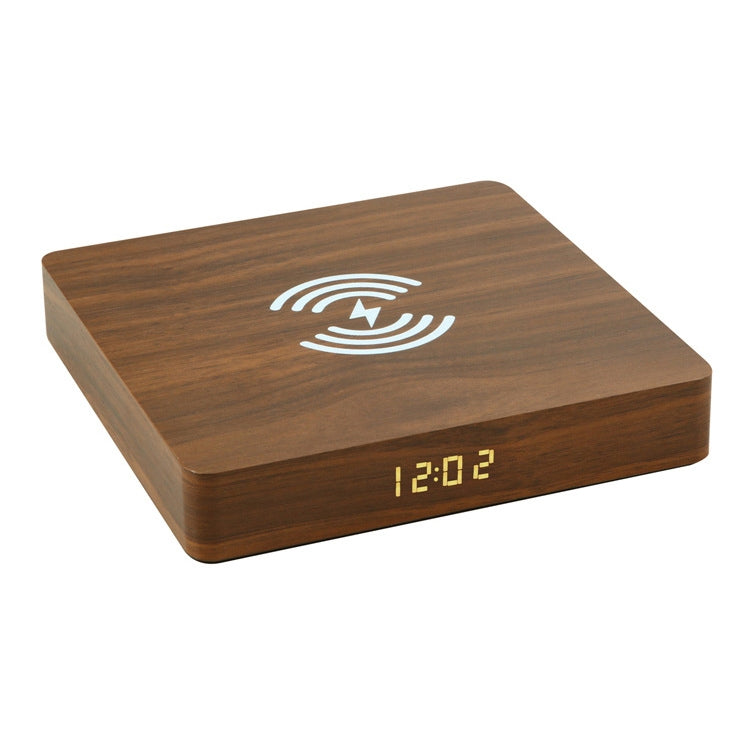 W50 Wooden Watch Wireless Charger (Brown Wood)