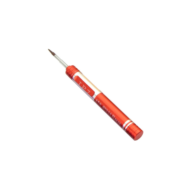 JF-iPhone7 0.6 Tri-point Screwdriver For iPhone X / 8 / 8P / 7 / 7P and Apple Watch (Orange)