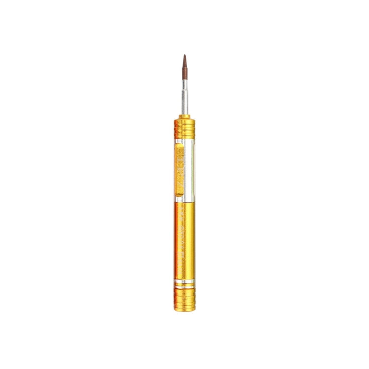 JF-iPhone7 0.6 Tri-point Screwdriver For iPhone 7 and 7 Plus and Apple Watch (Gold)