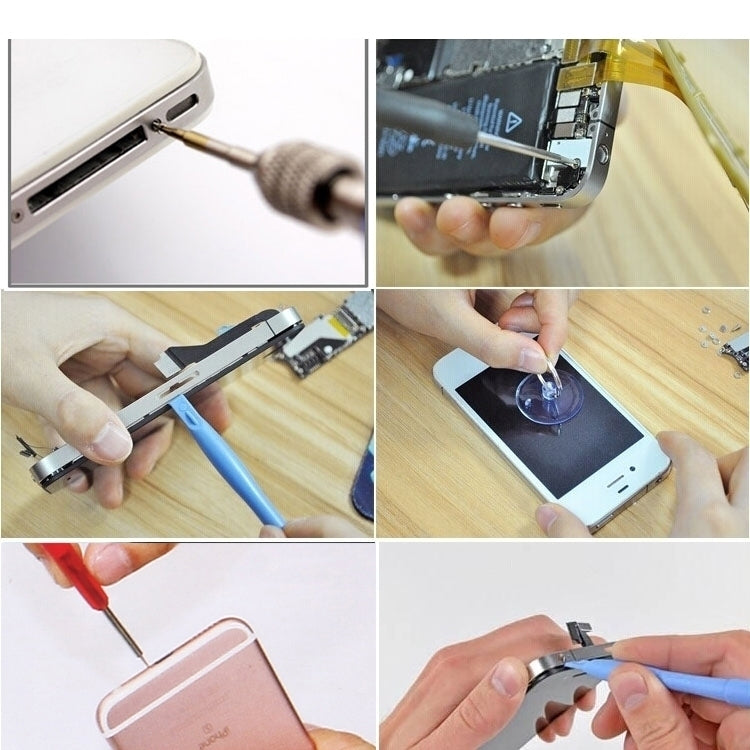 Ensemble d'outils de réparation polyvalents professionnels 27 en 1 pour iPhone Samsung Xiaomi et autres téléphones