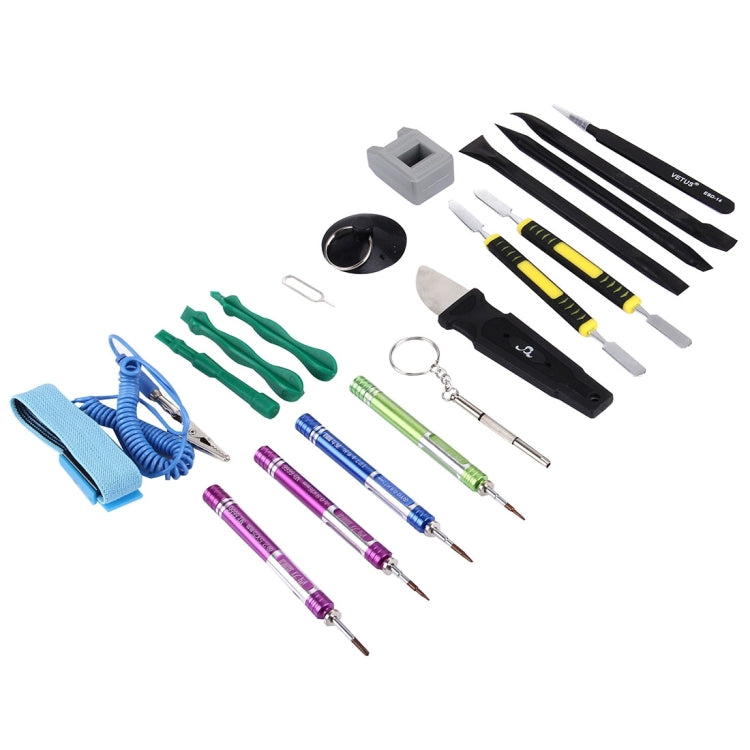Kit de Herramientas abiertas de Reparación de Destornillador Profesional aPropiado con bolso de Cuero Para iPhone 7 y 7 Plus