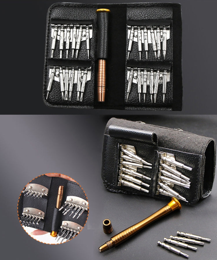 25 in 1 Screwdriver For iPhone 3 / 4 / 5 / 6 Galaxy Huawei Xiaomi other Smartphones Digital Cameras Laptop Watch glasses