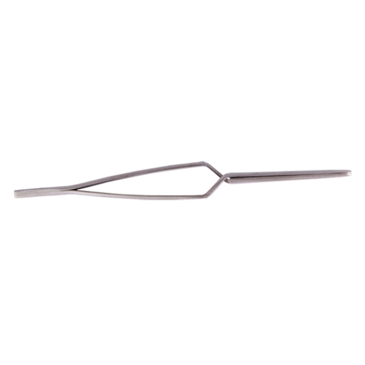 BEST BST-F12.5 Stainless Steel Self-Closing Straight Laboratory Forceps