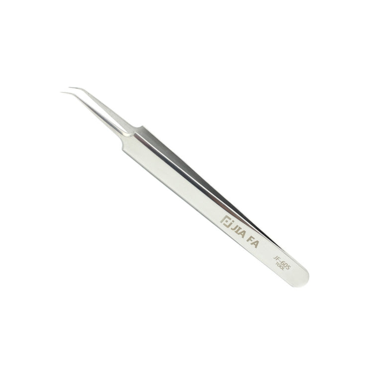 JIAFA JF-605 Stainless Steel Curved Nose Tweezers