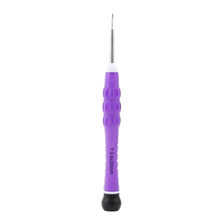 JIAFA 612 Tri-point Y 0.6 Repair Screwdriver for iPhone 7 / 7P / 8 / 8P / X and Apple Watch (Purple)