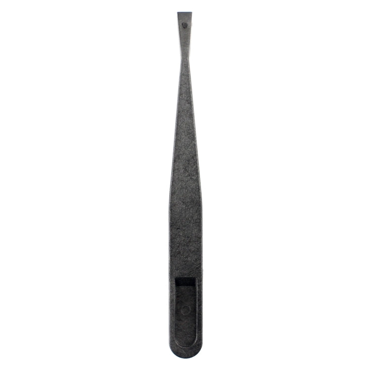 Pinzas de punta recta de fibra de carbono antiestática JF-S14 (Negras)