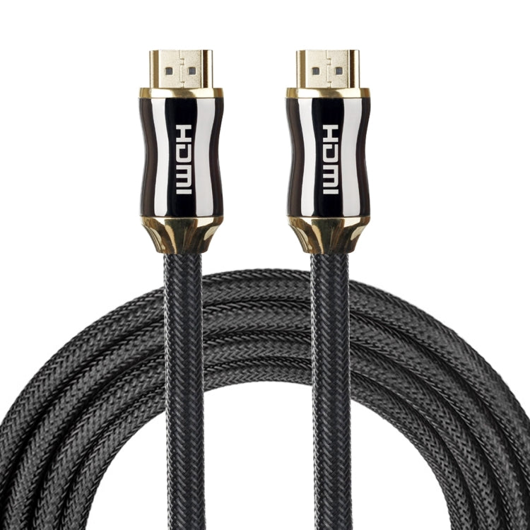 1m Metal Body HDMI 2.0 High Speed ​​HDMI 19 Pin Male to HDMI 19 Pin Male Connector Cable