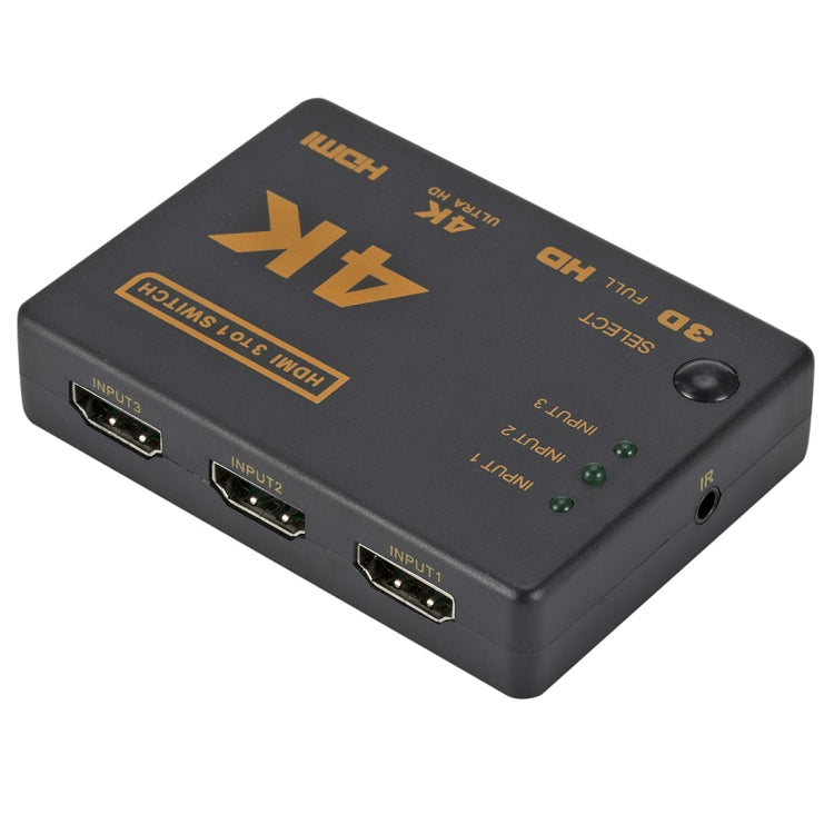 Conmutador HDMI ZMT10 3 en 1 salida Conmutador de vídeo 3D Full HD 4K