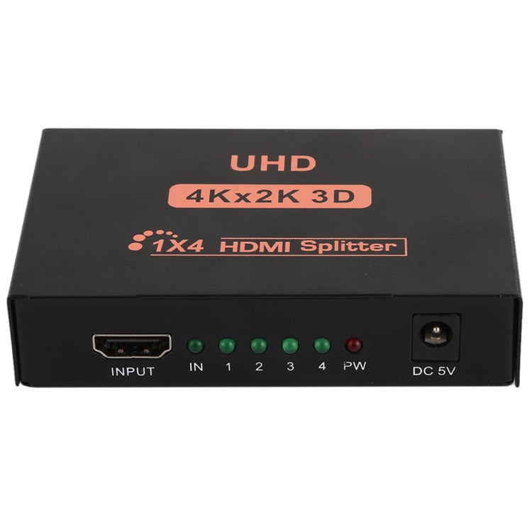 Usikker Stor vrangforestilling eksperimentel CY10 UHD 4K x 2K 3D 1 x 4 HDMI Splitter (Black)