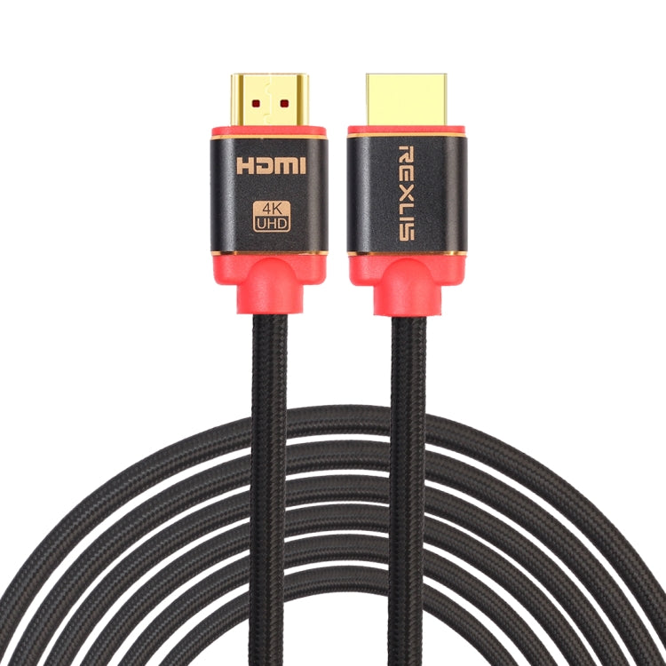 10m HDMI 2.0 Version 4K 1080P Coque en alliage d'aluminium Tête de ligne Connecteurs plaqués or Câble adaptateur audio vidéo HDMI mâle vers HDMI mâle