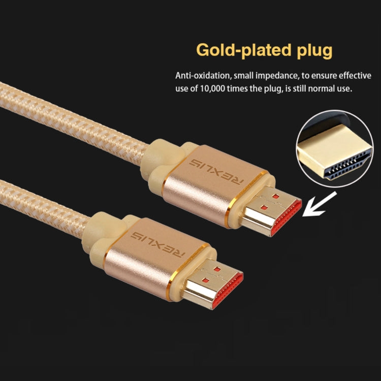 1m HDMI 2.0 Version 4K 1080P Aluminum Alloy Shell Line Head Gold Plated Connectors HDMI Male to HDMI Male Audio Video Adapter Cable