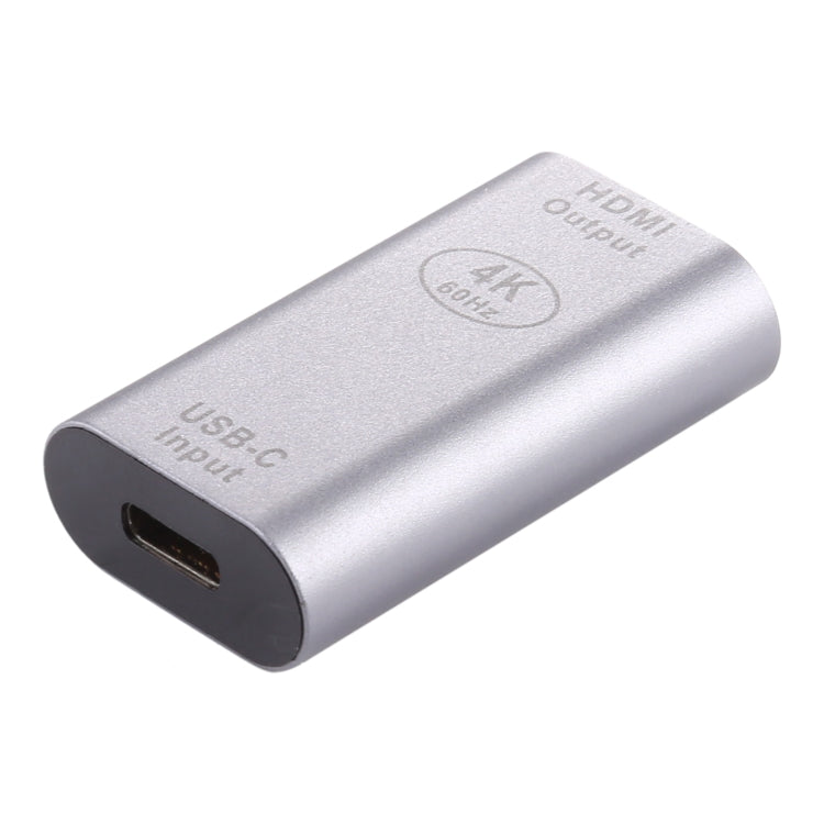 Aluminum Alloy Female Type C / USB-C to HDMI Female Adapter