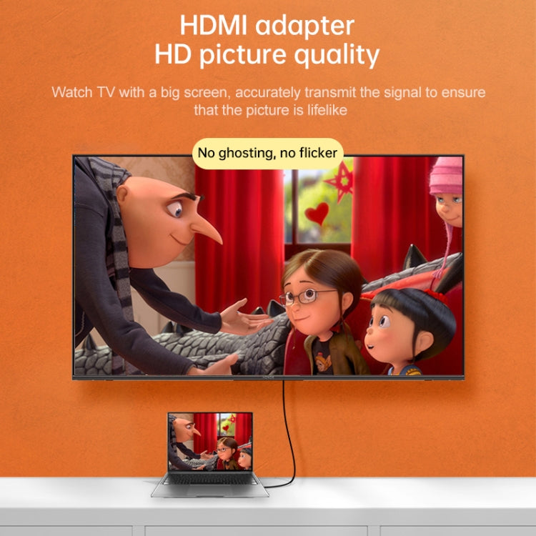 2 en 1 Mini HDMI Male + Micro HDMI Macho a HDMI Adaptador de Cabeza de Oro chapado en Oro