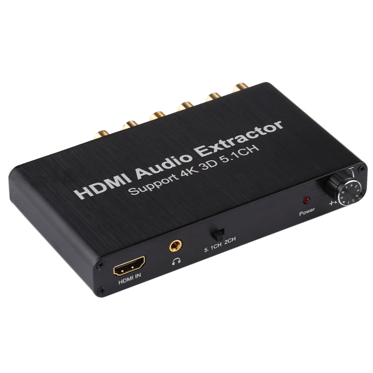 Extractor decodificador de Audio 4K 3D HDMI 5.1CH