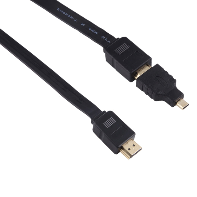 1m HDMI Macho a HDMI Macho Cable adaptador de Conector de Audio y video retráctil con adaptadores Mini HDMI y Micro HDMI Para monitor HDTV y Proyector y PC y Cámaras y Tabletas y Teléfonos inteligentes