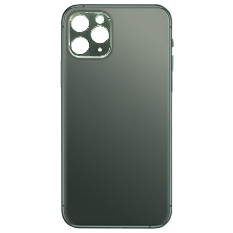 Panneau de verre de couverture arrière de batterie pour iPhone 11 Pro (Vert)