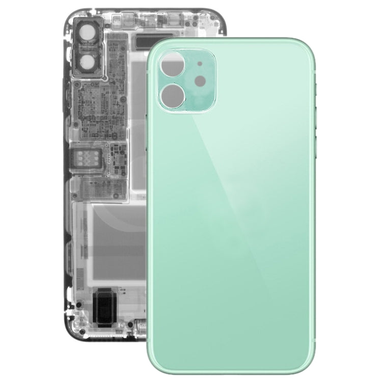 Tapa Trasera de Cristal Para Batería Para iPhone 11 (Verde)