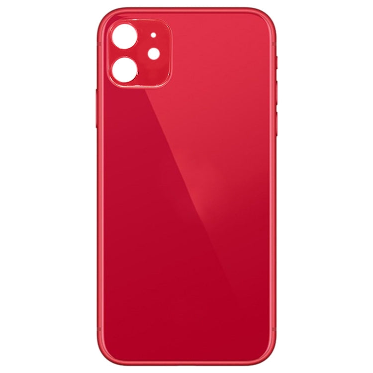 Back Glass Battery Cover for iPhone 11 (Red)