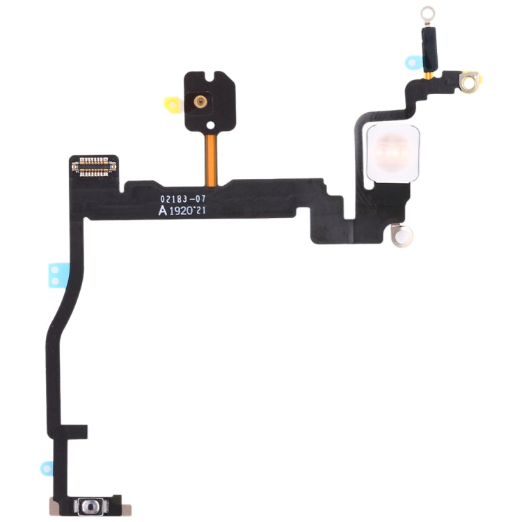 Câble flexible pour bouton d'alimentation et lampe de poche et microphone Câble flexible pour iPhone 11 Pro