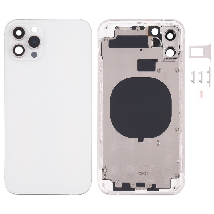 iPhone 13 Pro Imitation Back Housing Cover for iPhone 11 (White)