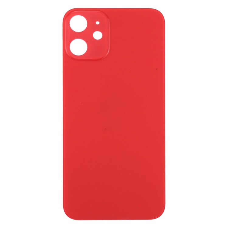 Couvercle de batterie arrière de remplacement facile pour iPhone 12 (rouge)