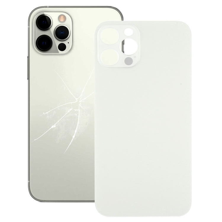 Couvercle de batterie arrière de remplacement facile pour iPhone 12 Pro (Blanc)