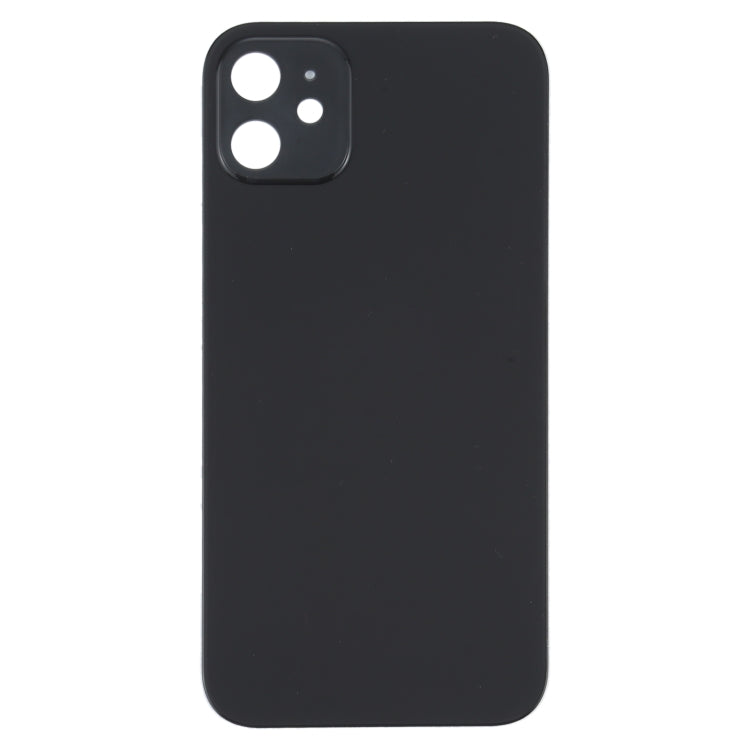 IPhone 12 Imitation Look Glass Battery Cover pour iPhone XR (Noir)