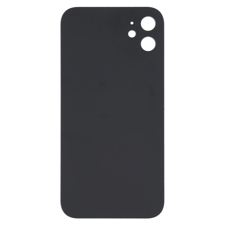 Tapa de Batería de Cristal con apariencia de Imitación de iPhone 12 Para iPhone XR (Negro)
