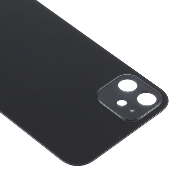 iPhone 12 Imitation Look Glass Battery Cover for iPhone XR (Black)