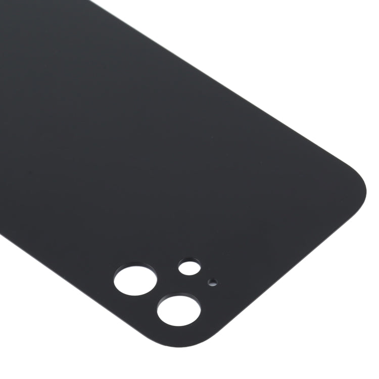 Tapa de Batería de Cristal con apariencia de Imitación de iPhone 12 Para iPhone XR (Negro)